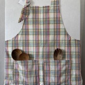 Madras Plaid Apron T166