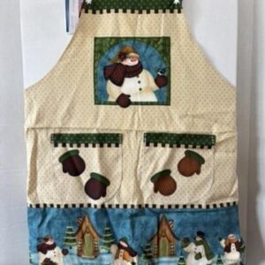 Winter Holiday Apron